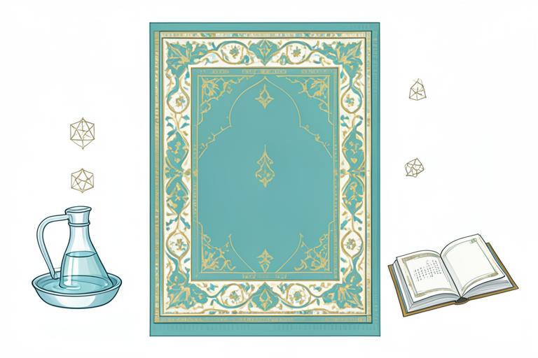 Ilustração do livro Como rezar de acordo com a Sunna do Profeta Muhammad