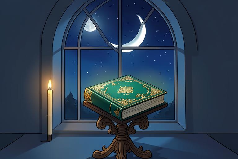 Ilustração do livro Explicação do último décimo do Alcorão