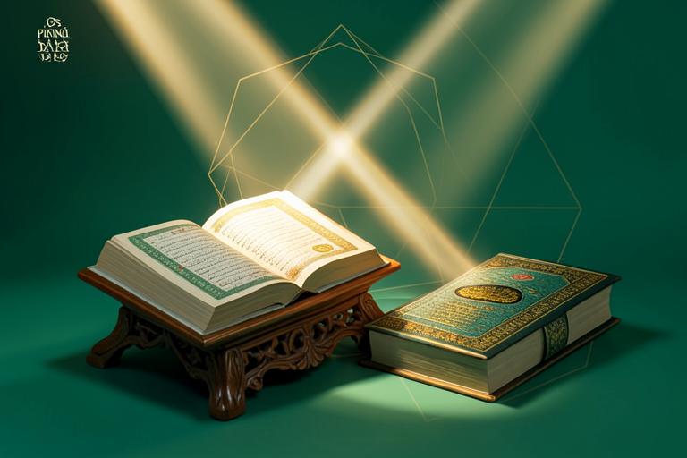 Ilustração do livro Os Princípios da fé No Alcorão e na Sunnah
