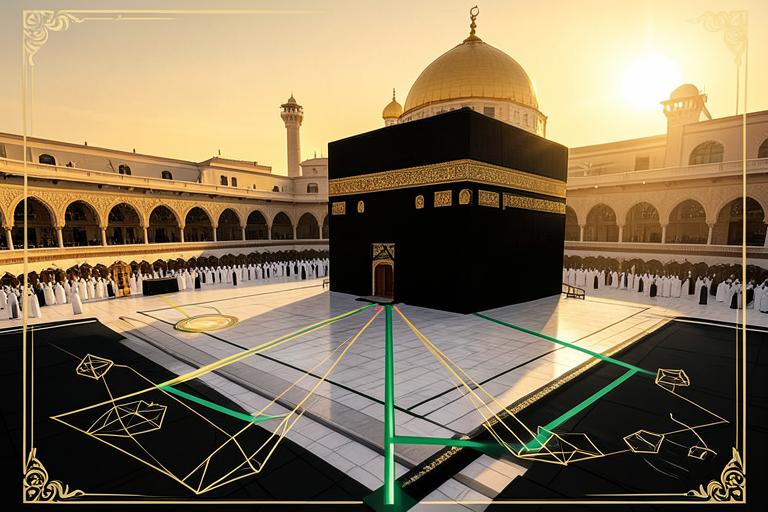 Ilustração do livro A AUTENTICIDADE E O ESCLARECIMENTO PARA MUITAS QUESTÕES REFERENTES AO HAJJ