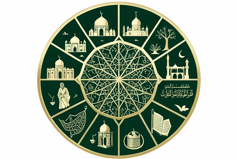 Ilustração do livro O ISLÃO É UMA RELIGIÃO COMPLETA