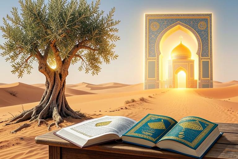Ilustração do livro Meu Grande Amor Por Jesus Me Conduziu Ao Islam